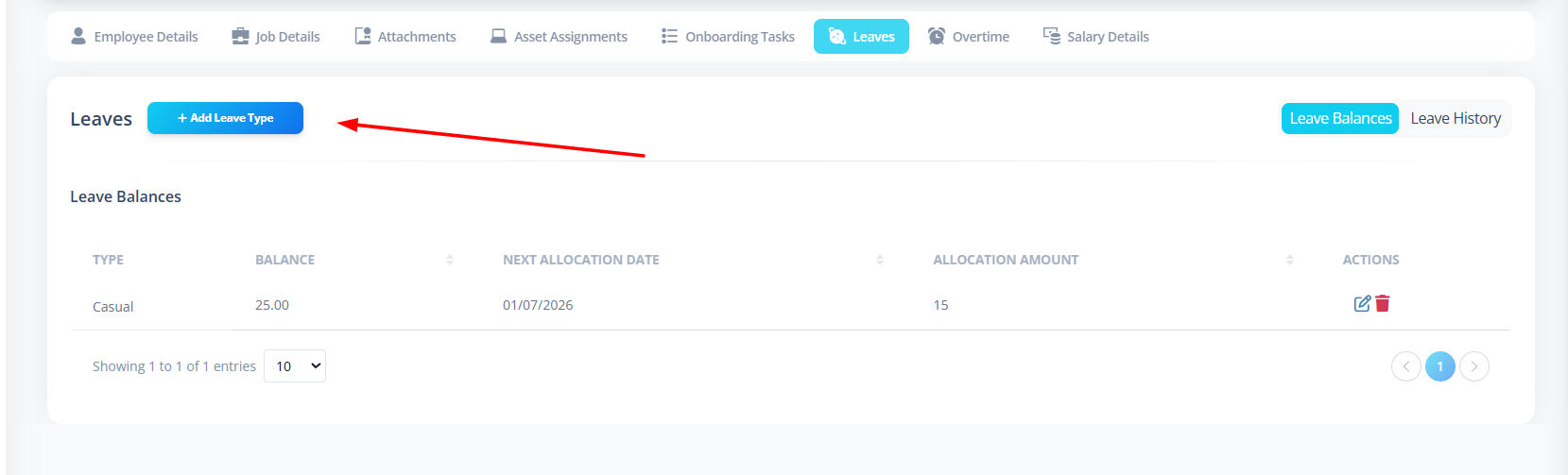 Listing Number Series