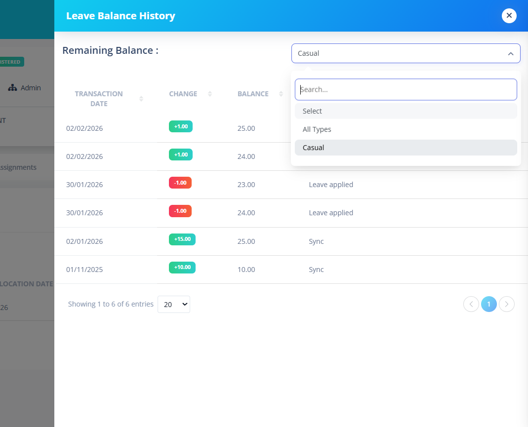 Listing Number Series