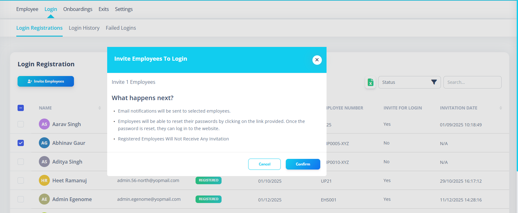 Listing Number Series