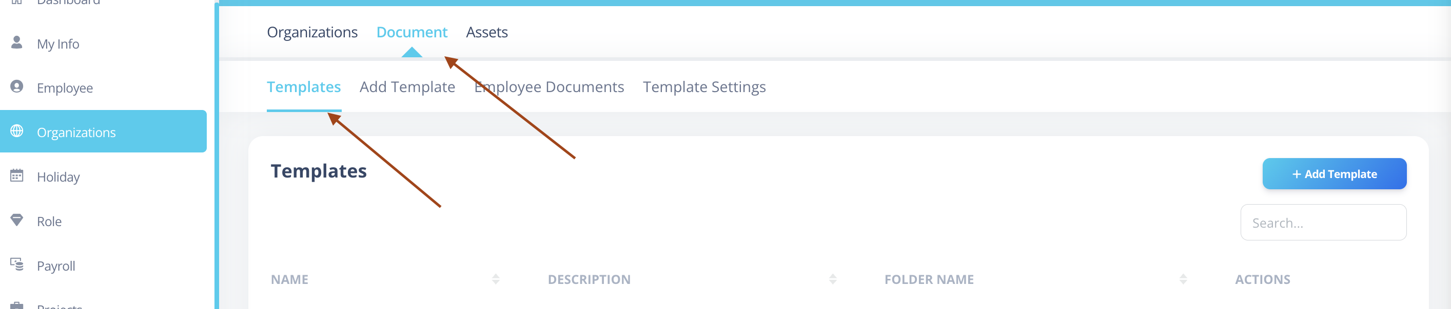document folder